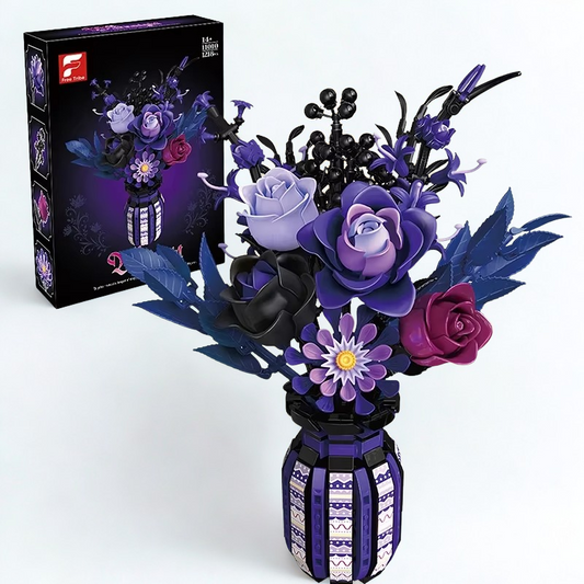 Eternal Purple Roses 1218PCS