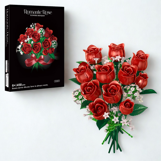 Eternal Red Rose 458PCS