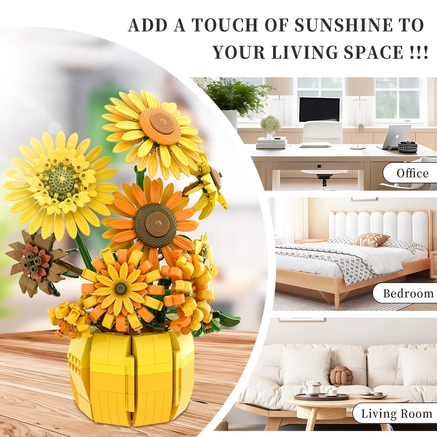 Eternal Sunflower 1009PCS