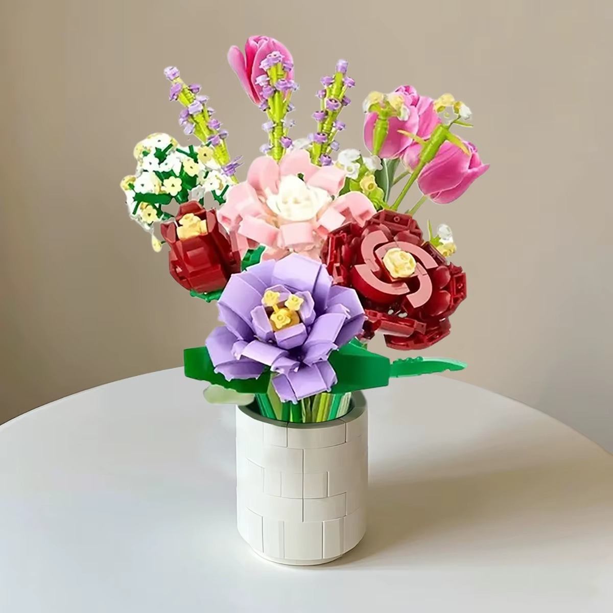 Eternal Colorful Roses 628PCS