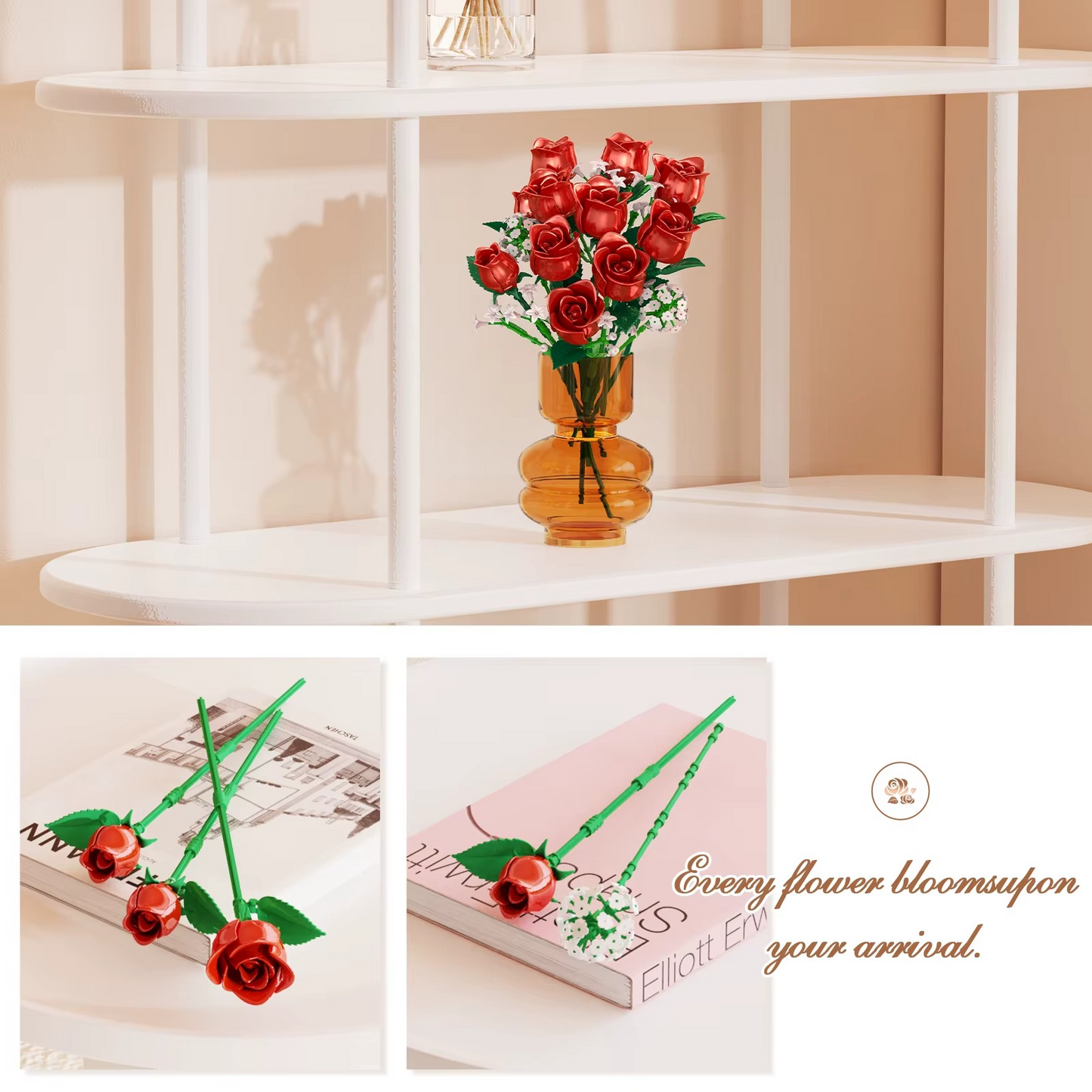 Eternal Red Rose 458PCS