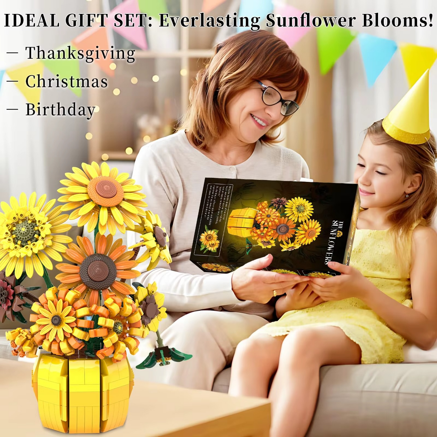 Eternal Sunflower 1009PCS
